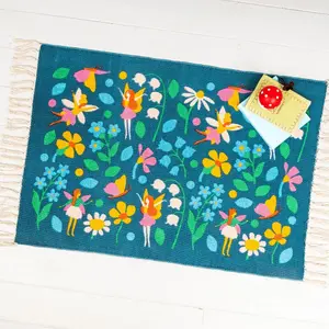 Tapis en coton imprimé Rex London Fairies In The Garden image-1