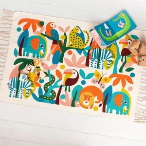 Tapis en coton imprimé Rex London Wild Wonders image-1