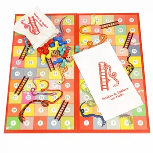 Doppelseitige Brettspiele Ludo und Schlangen und Leitern Rex London image-1