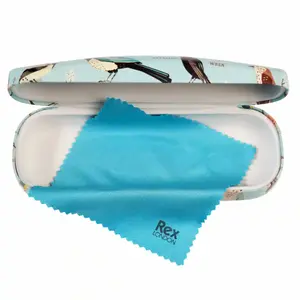 glasses case and cleaning cloth Rex London Garden Birds image-2