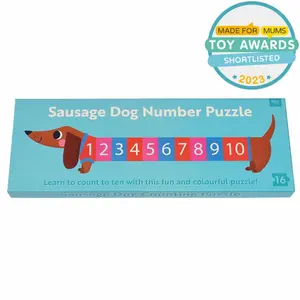 Πάζλ με αριθμούς Rex London Sausage Dog image-0