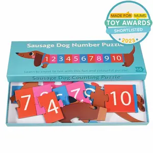 Πάζλ με αριθμούς Rex London Sausage Dog image-1