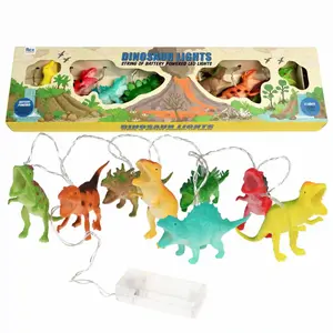 Children's dinosaur light garland Rex London Prehistoric Land (x8) image-3