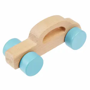 Voiture à pousser en bois bébé Rex London Voiture image-0