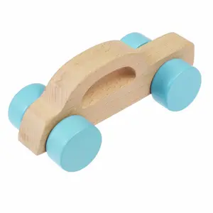Voiture à pousser en bois bébé Rex London Voiture image-1