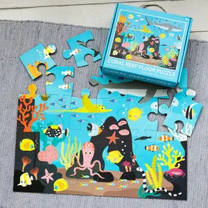 Children's coral reef floor puzzle Rex London image-3