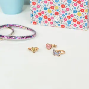 Pierścionek z brokatem dla dzieci Rex London Fairies In The Garden (x3) image-1