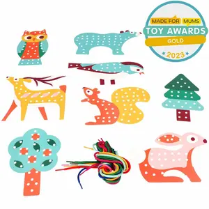 Fantasie-Spiele Nähset Rex London Woodland Animals image-1