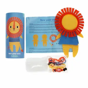 Felt building set - children's lion Rex London image-3