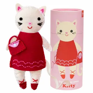 Felt building sets - children's cat Rex London