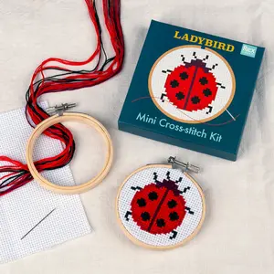 Cross-stitch construction games Rex London Coccinelle image-2