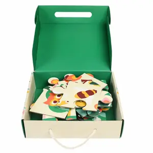 Children's floor puzzle Rex London Woodland image-3