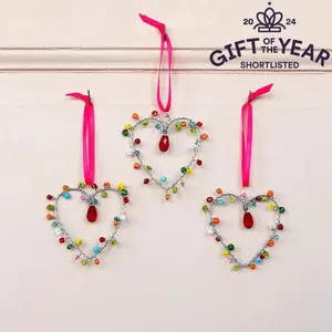 Decoración mural en forma de corazón Rex London image-1