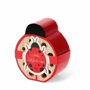 Hôtel à insectes coccinelle en bois Rex London image-0