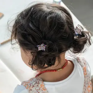 hair elastic glitter stars Rex London Fairies in the Garden (x4) image-2