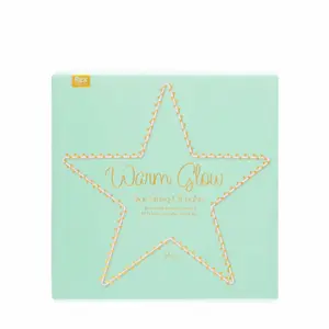 Décoration murale lumière led étoile en métal enfant Rex London image-3