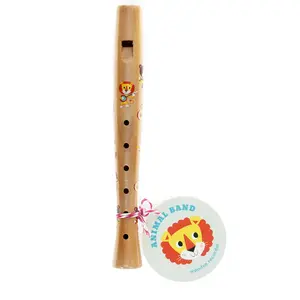 Wooden recorder for kids Rex London Animal Band