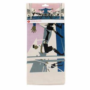 Viskestykke i bomuld Rex London TfL Vintage Poster Cup Final image-1