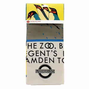 Πετσέτα από βαμβάκι Rex London Tfl TfL Vintage For the Zoo... image-1