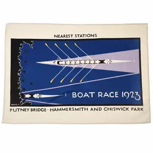Πετσέτα από βαμβάκι Rex London Tfl Vintage Boat Race image-1