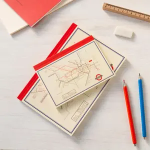 Τετράδιο A6 Rex London TfL Plan Métro image-1