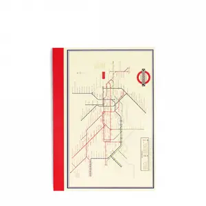 Τετράδιο A6 Rex London TfL Plan Métro image-0