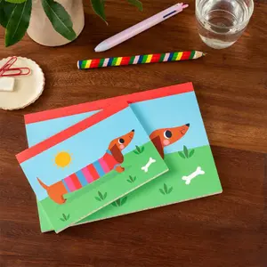 Notizblock a5 Rex London Chien Saucisse image-2