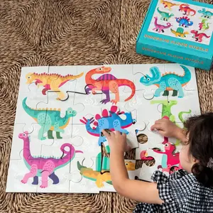 Children's floor puzzle Rex London Dinosaures image-2