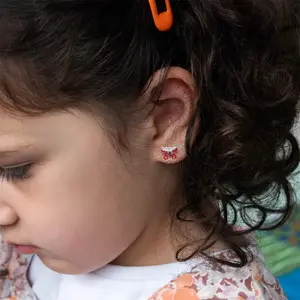 Kwiatowe naklejane kolczyki dla dzieci Rex London (x30) image-3