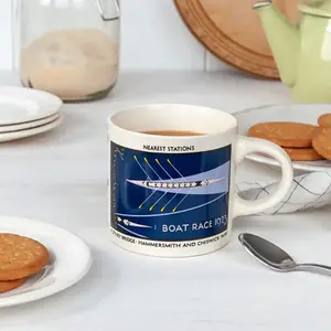 Filiżanka ceramiczna "wyścig łodzi" Rex London TfL image-2