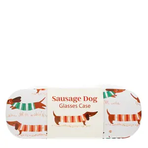 Sausage dog glasses case Rex London image-0