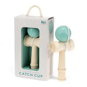 Kendama Geschicklichkeitsspiel aus Holz Rex London image-0