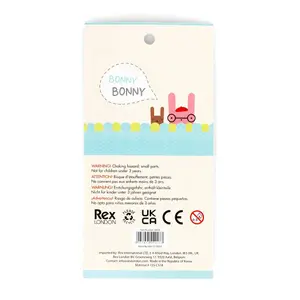 3D inflatable stickers Rex London Bonny Bunny image-2