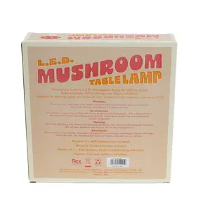 Lámpara de mesa decorativa en forma de hongo LED Rex London image-3