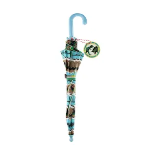 Parapluie push-up terre préhistorique enfant Rex London image-1