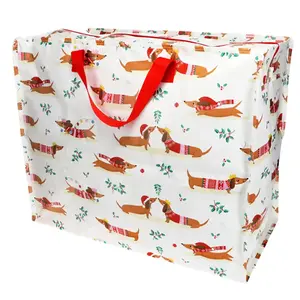 Sac de rangement enfant Rex London Chien Saucisse Festif image-0