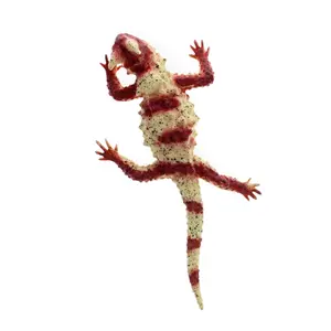 Figurinha de lagarto realista com chifres Rex London image-1