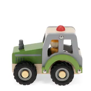 Ξύλινα παιχνίδια αυτοκινήτου Rex London Tractor image-0
