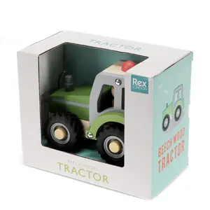Ξύλινα παιχνίδια αυτοκινήτου Rex London Tractor image-2