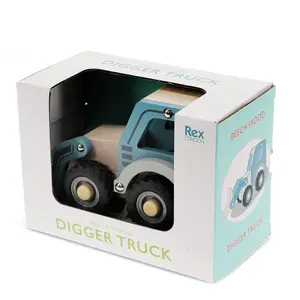 Gioco di macchine in legno Rex London Digger Truck image-2