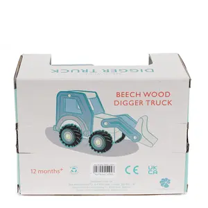 Gioco di macchine in legno Rex London Digger Truck image-4