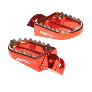 Motorcycle footrest RFX Pro Series Shark Teeth KTM 85 SX STD Wheels 17/14 [85] image-0