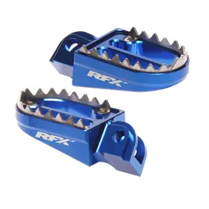 Motorcycle footrest RFX Pro Series CNC Shark Teeth Husqvarna TC 50 Mini image-0