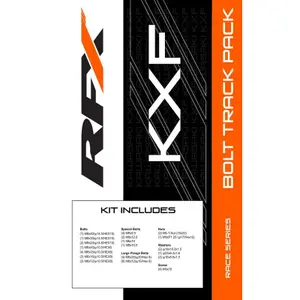 Motorcycle screw kit RFX Race Series Kawasaki KX 125 image-1