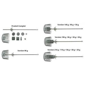 Aiguille (poids réglable) Ragot squid jig