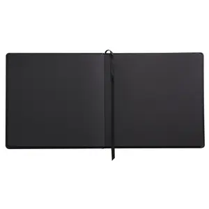 Cuaderno de dos agujeros con tapa rígida Rhodia Touch Carb'on image-2