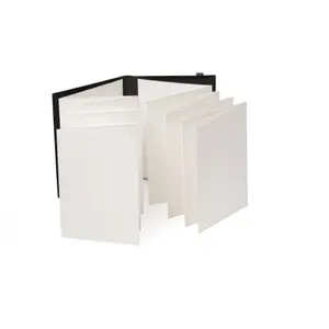 Libro acquerello 100% cotone grana fine 32 pagine A6 ritratto rigido doppio accordéon Rhodia Touch image-2