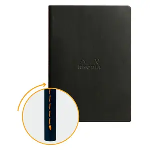 Textiles Spritzheft A5 64 linierte Seiten cremefarbenes Papier Rhodia Rhodiarama image-1