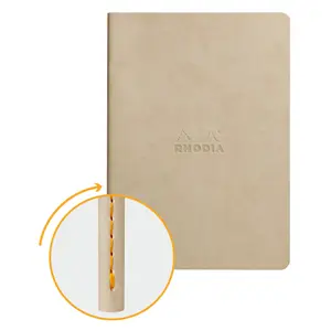 Carnet na šití A45 64 stránky, tečkovaný, krémový papír Rhodia Rhodiarama image-1