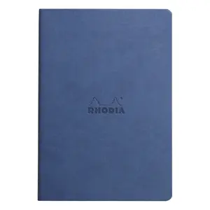 Stof stiksymbol notebook A5 64 linjerede sider i elfenben papir Rhodia Rhodiarama image-0